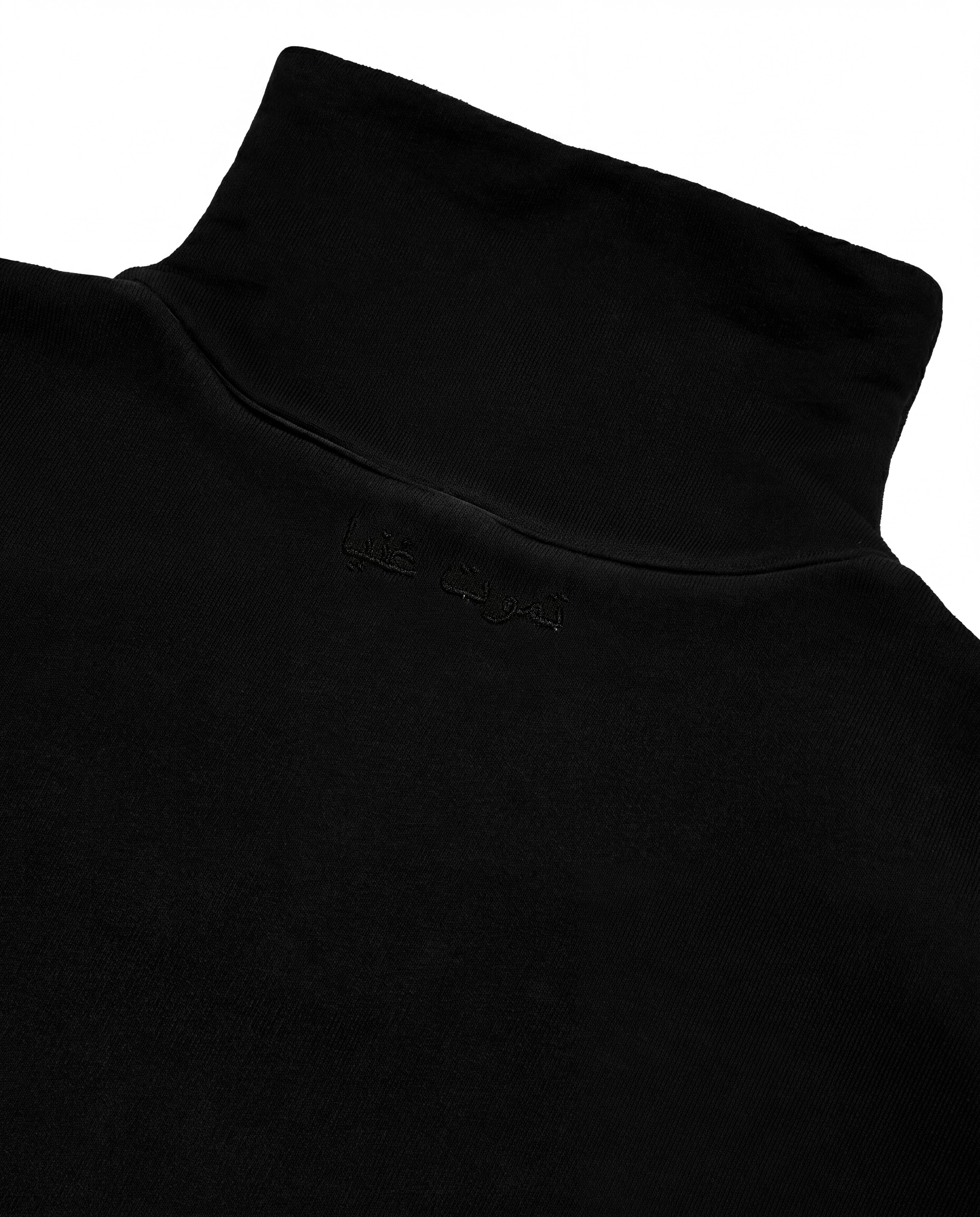 BLACK QUARTER ZIP