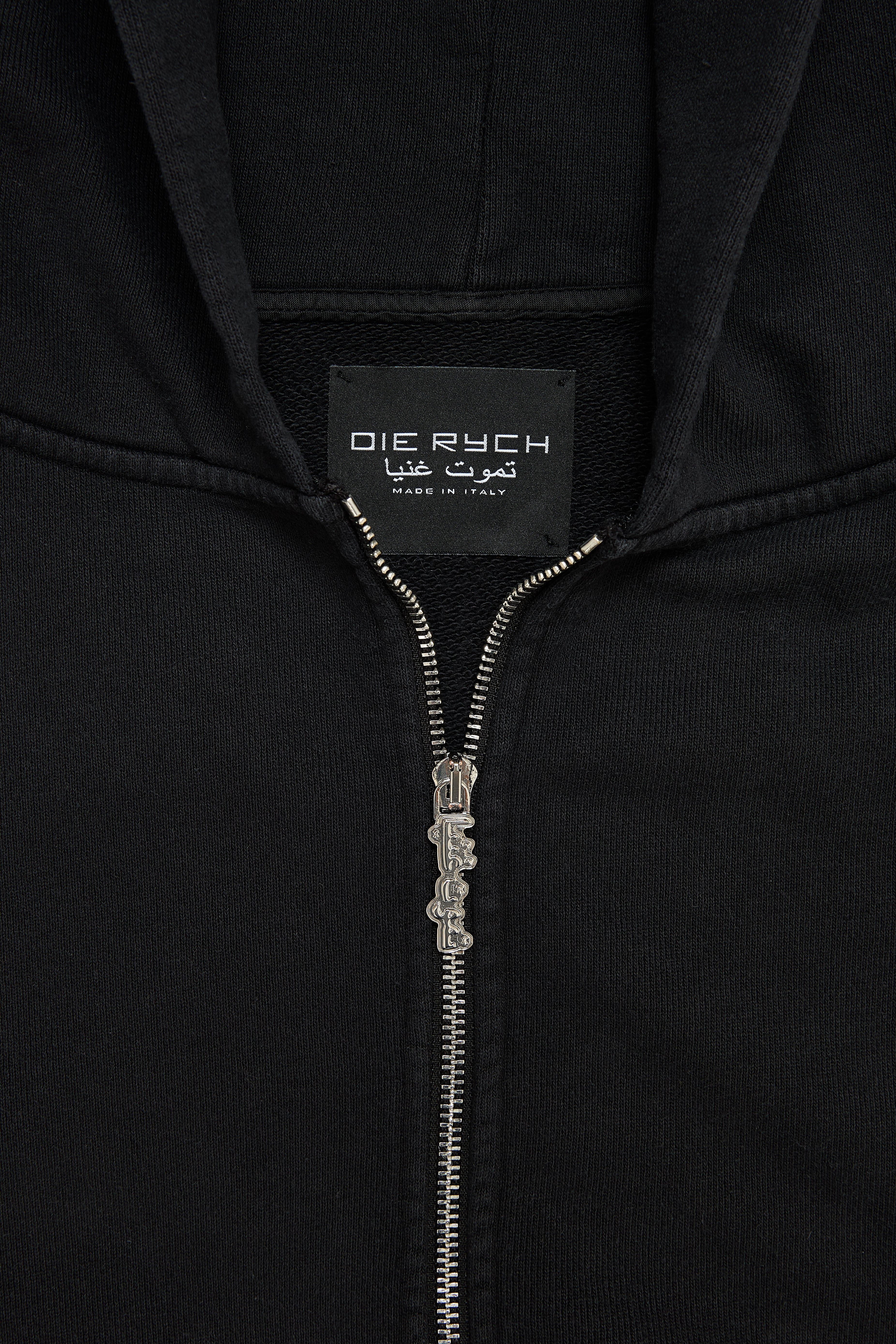 ZIP HOODIE LASER GRAPHITE