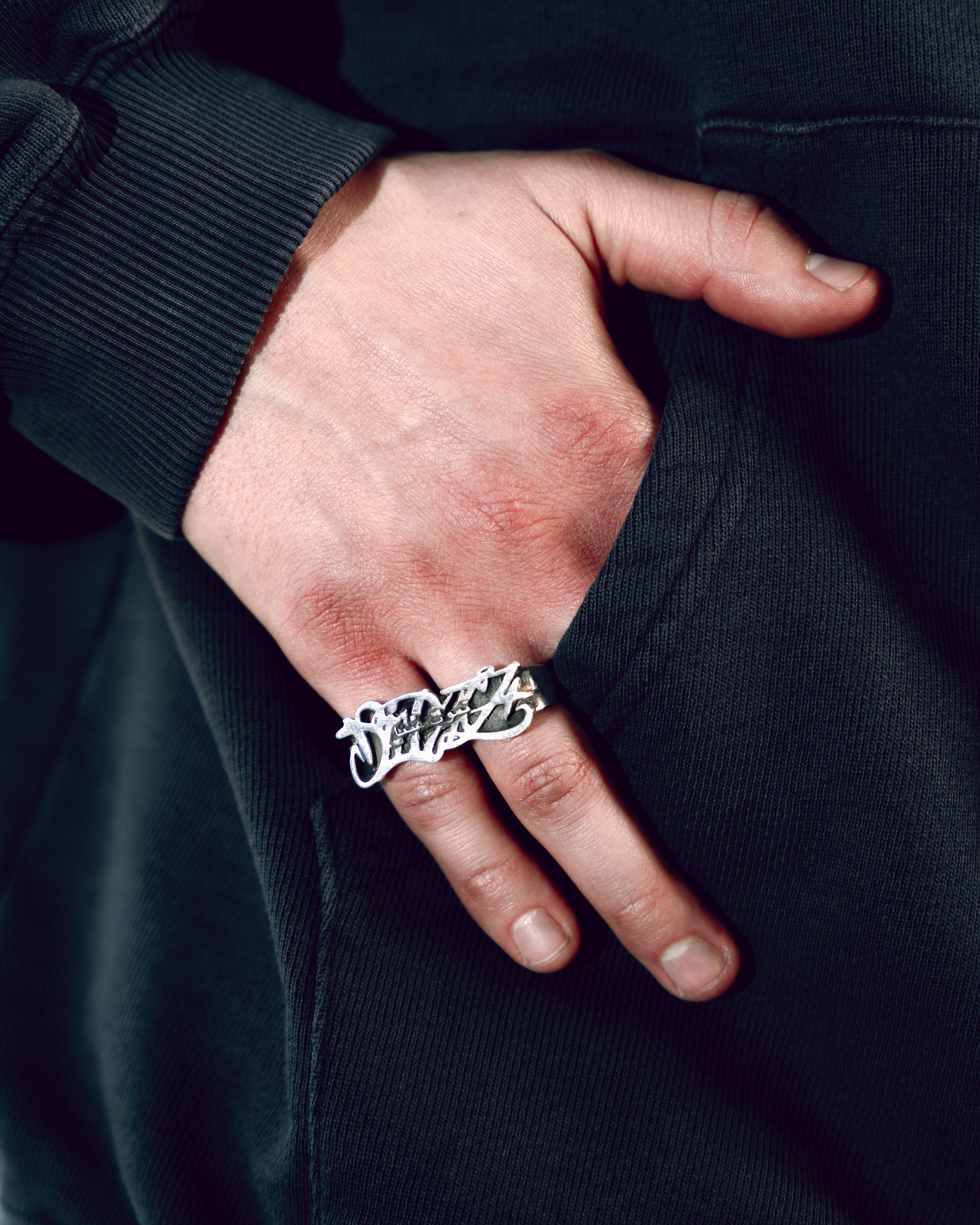 DOUBLE SILVER RING
